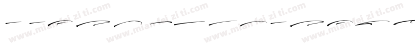 a Auto Signature Reg字体转换